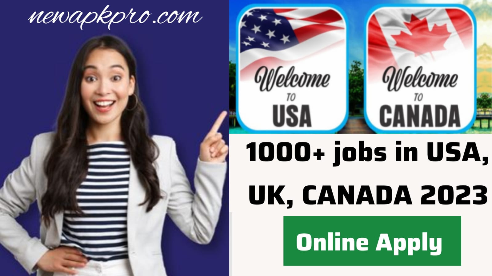 1000+ New Jobs in UK , USA, Canada | Vesa Free | Salary 25,000$ / Month
